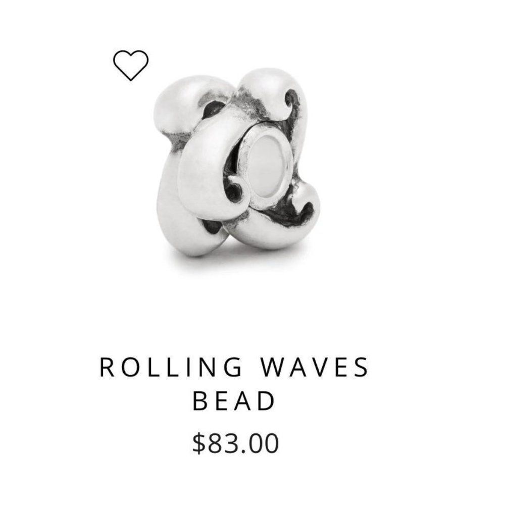 Trollbead Rolling Wavesbead - image 4